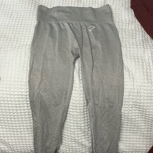 Grey gymshark size small gym leggings